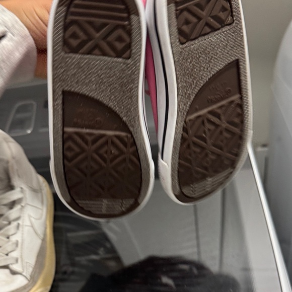 Converse Kids Sneakers - White and Pink - Picture 4 of 11